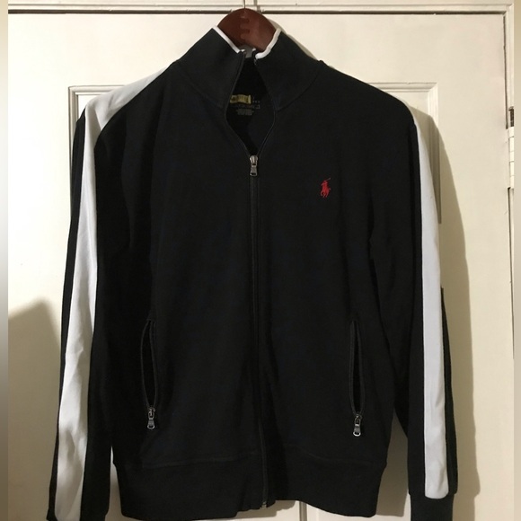 Polo Ralph Lauren Black Performance Jacket Size Small - Picture 3 of 6